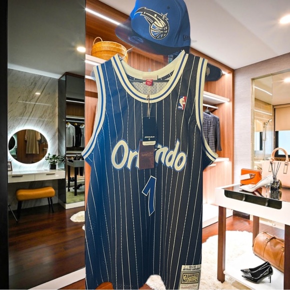 Orlando Mitchell & Ness Bundle Jersey & Hat